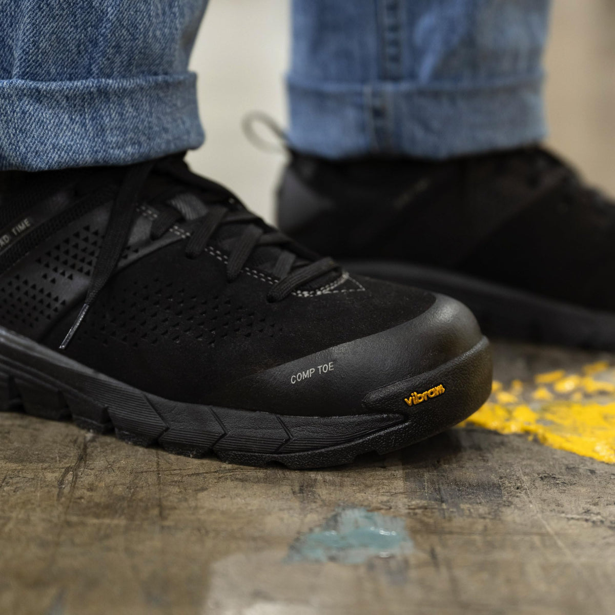 Danner Women's Lead Time 3" Composite Toe NMT Work Shoes 7.5 Black