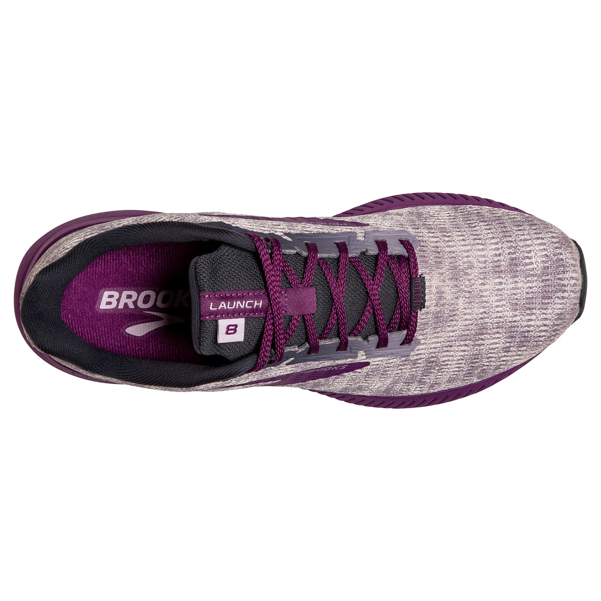 Brooks Launch 8 Women's Neutral Running Shoe - Iris/Ombre/Violet - 8.5