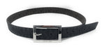 Michael Kors Women's Rectangle Buckle Reversible Black Brown Logo Belt, Extra Large
