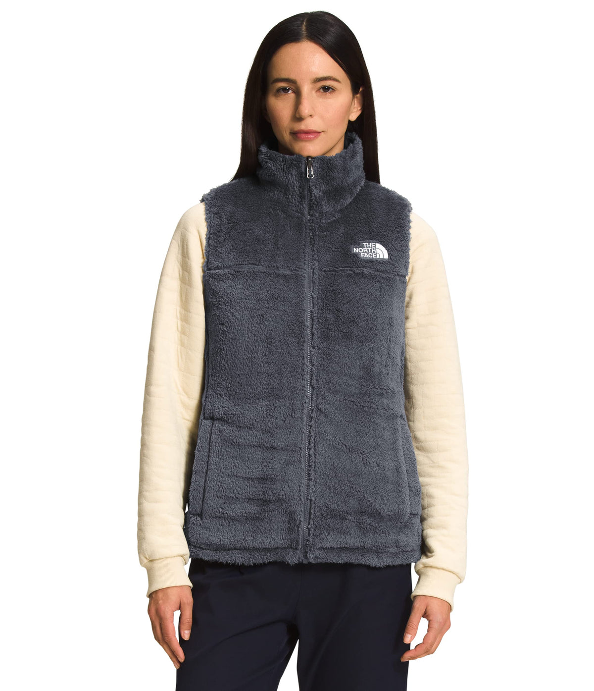 THE NORTH FACE Women's Mossbud Insulated Reversible Vest, Vanadis Grey, XX-Large