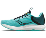 Saucony Women's Freedom 5 Running Shoe, Cool Mint/Acid, 9