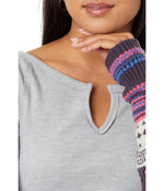 Free People Cozy Craft Cuff Heather Grey Combo XS (Women's 0-2)
