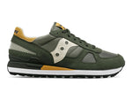 Saucony Men's Shadow Original Sneaker, Olive/Tan, 12