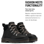 Sorel Women's Hi-Line Hiker Boot - Black, Jet - Size 6