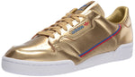 adidas Originals Men's Continental 80 Sneaker, Gold Metallic/Crystal White, 5 M US