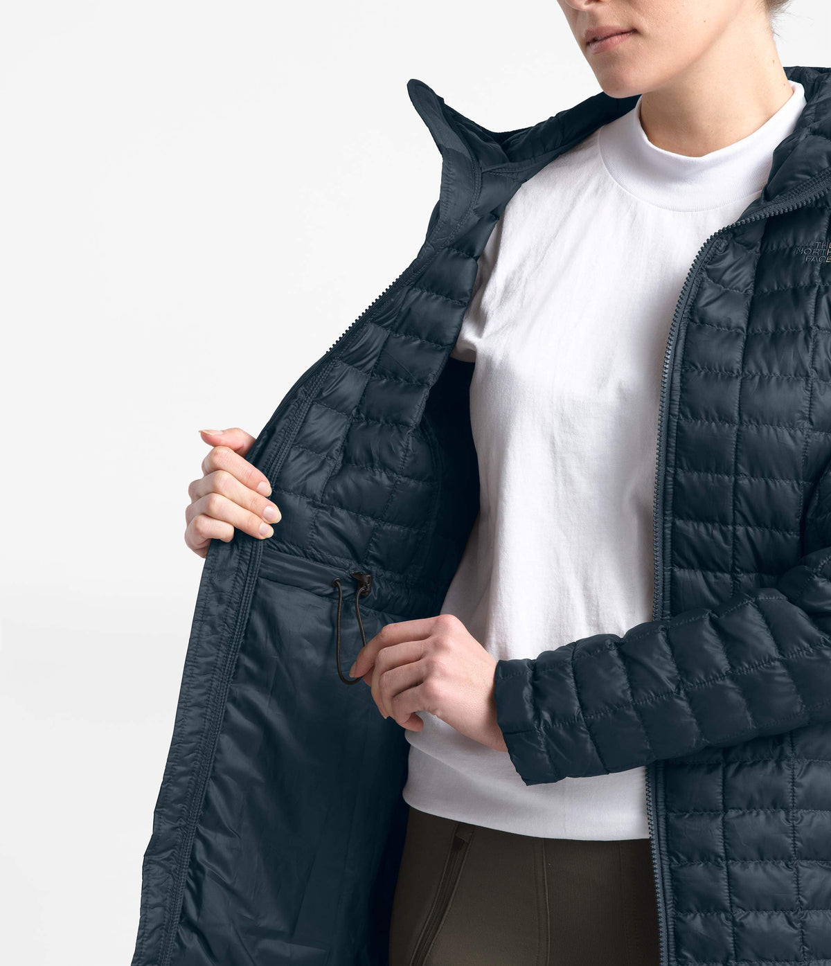 THE NORTH FACE Women's Thermoball Eco Parka, Urban Navy, 2XL