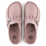 Birkenstock Unisex Buckley Clog, Soft Pink Nubuck, Size 39 EU (8-8.5 N US Women)