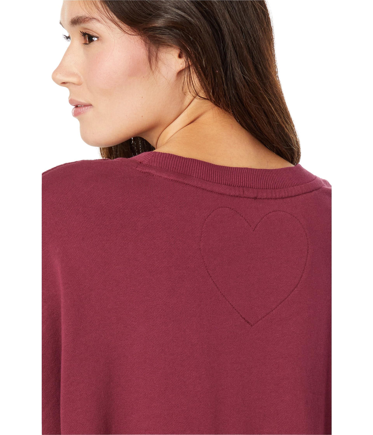 Free People Eleanor Sweatshirt Rhododendron XS (Women's 0-2)