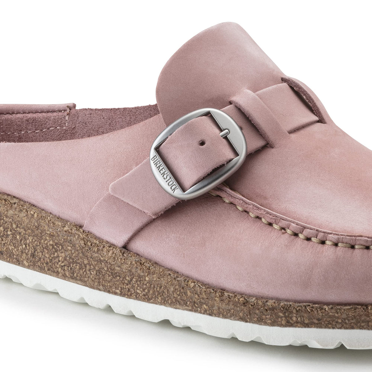 Birkenstock Unisex Buckley Clog, Soft Pink Nubuck, Size 39 EU (8-8.5 N US Women)