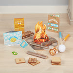 Melissa & Doug Let's Explore Campfire S'Mores Play Set Play Campfire Sets For Kids Ages 3+