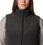 Columbia Women's Benton Springs Vest Medium Petite Charcoal Heather