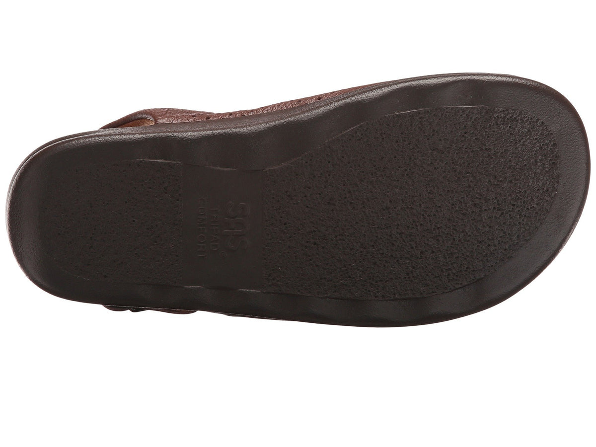 SAS Women's Flat Sandals 12 Narrow Amber