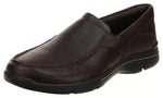 Rockport Men's Eberdon Dark Brown Leather 9 W (EE)-9 W