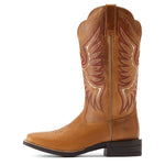 ARIAT Womens Rockdale Western Boot Almond Buff 7 Wide