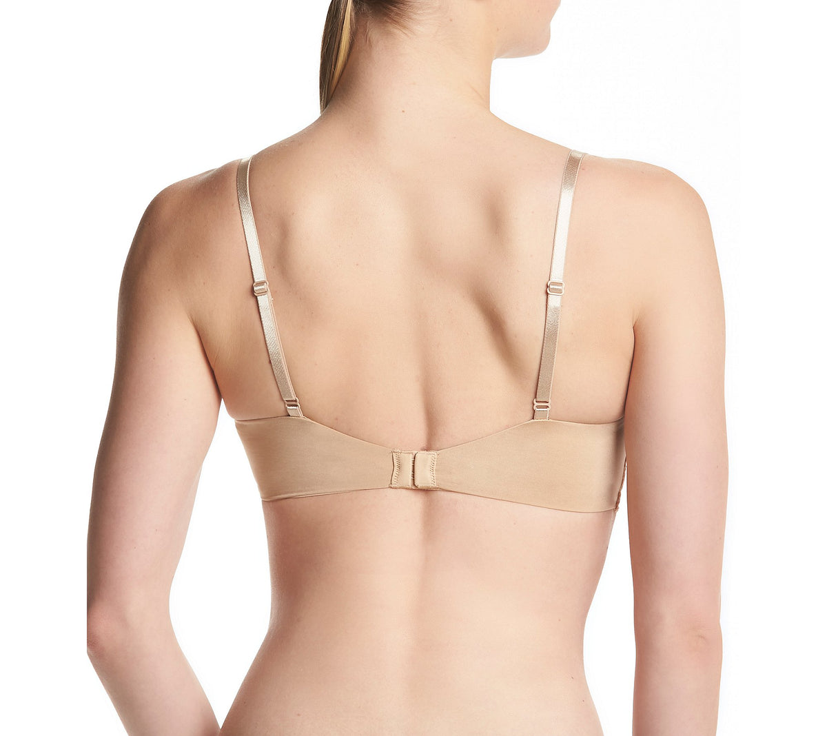 Calvin Klein Women's Seductive Comfort 3 Piece Unlined Full Coverage Bra, Bare, 36DDD