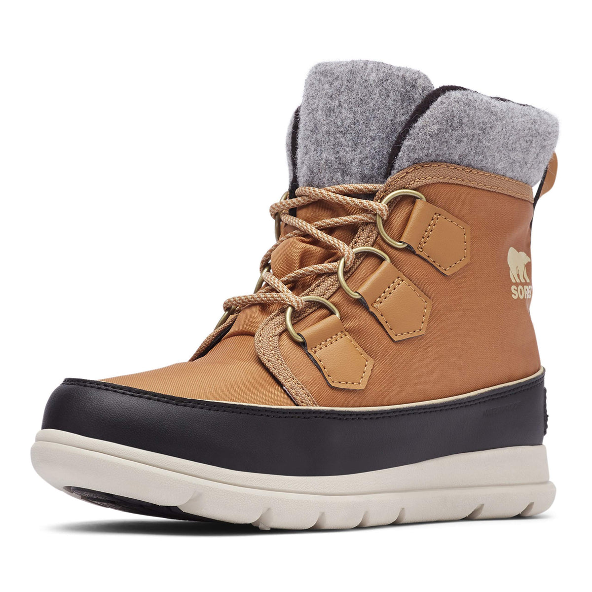 Sorel Women's Explorer Carnival Winter Boots, 2 AU 8.5 Elk