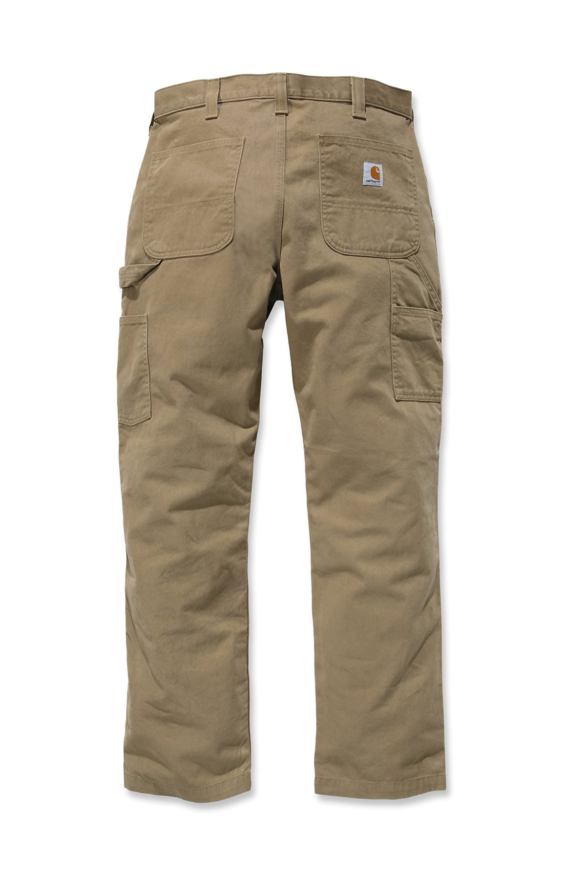 Carhartt Men's Relaxed Fit Twill Utility Work Pant, Dark Khaki, 38W x 30L