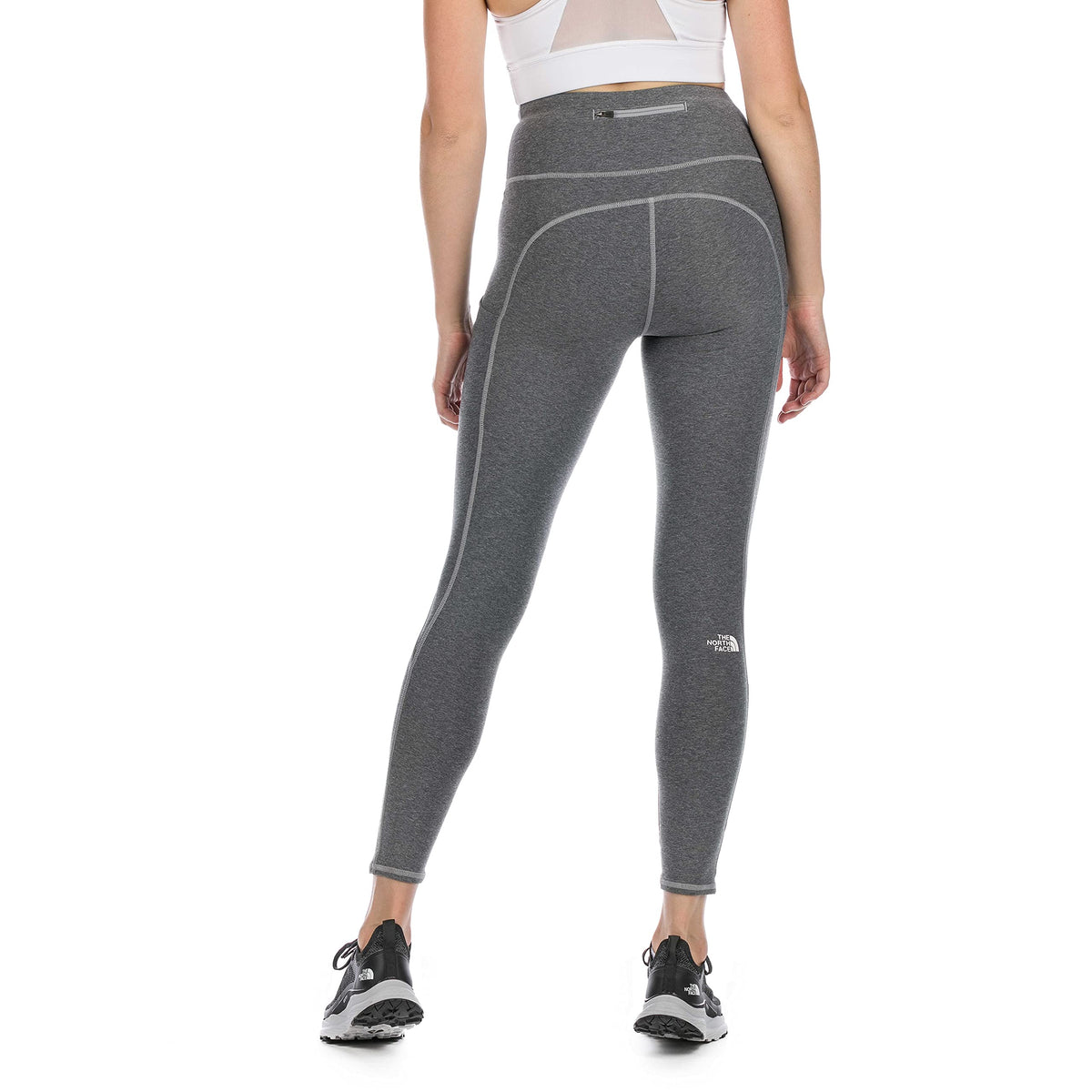 THE NORTH FACE Kepplier Hike Womens Leggings TNF Medium Grey Heather Sz XL