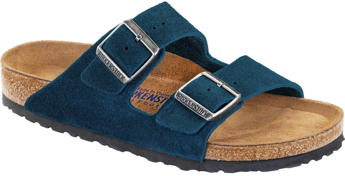 Birkenstock New Women's Arizona SF Sandal Moroccan Blue 40 R