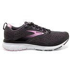 Brooks Women's Transmit 3 Running Shoe - Black/Lilac Sachet/Blackened Pearl - 11 Medium