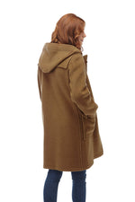 Montgomery Original Womens Duffle Coat - Camel Size 8