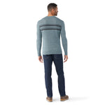 Smartwool Men's Sparwood Stripe Crew Sweater Twilight Blue Marl L