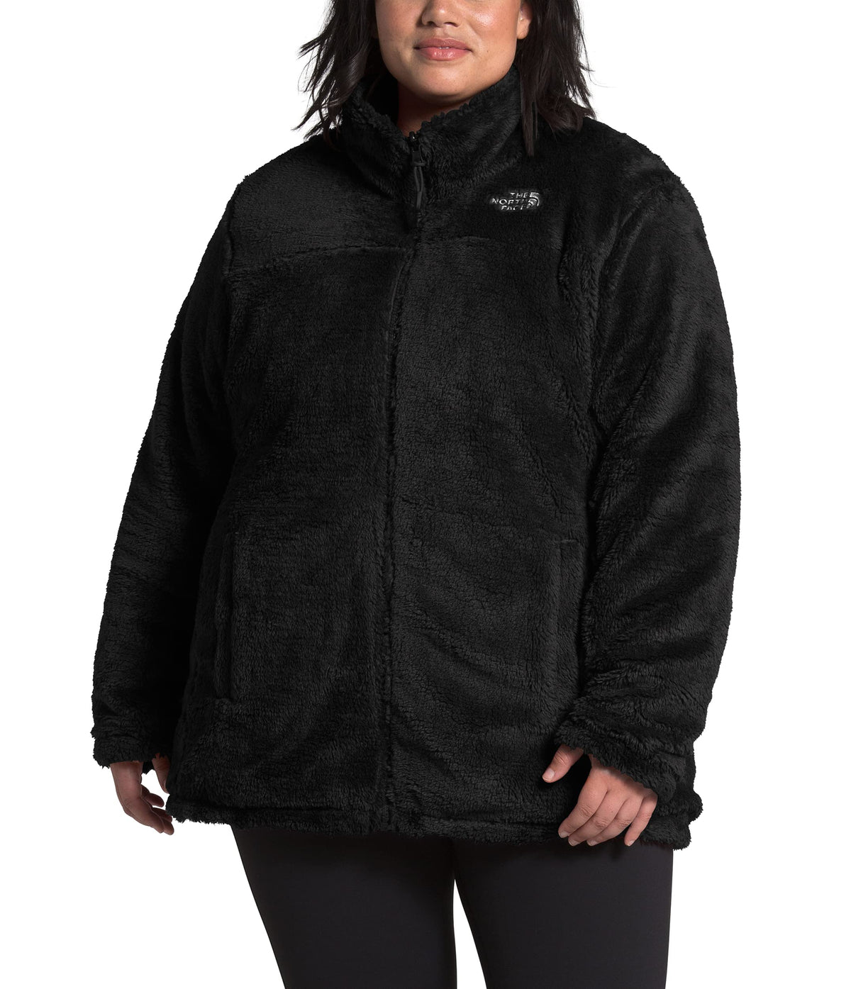 THE NORTH FACE Plus Size Mossbud Insulated Reversible Jacket TNF Black 1X