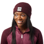 Smartwool Patch Beanie Black Cherry Heather