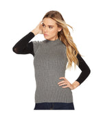 SPANX Women's Long Sleeve Arm Tights Layering Piece, Opaque Very Black LG-XL One Size