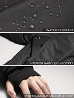 ORORO Men's Heated Jacket with Heated Collar and 90% Down Insulation (Battery Included) - Black (M)