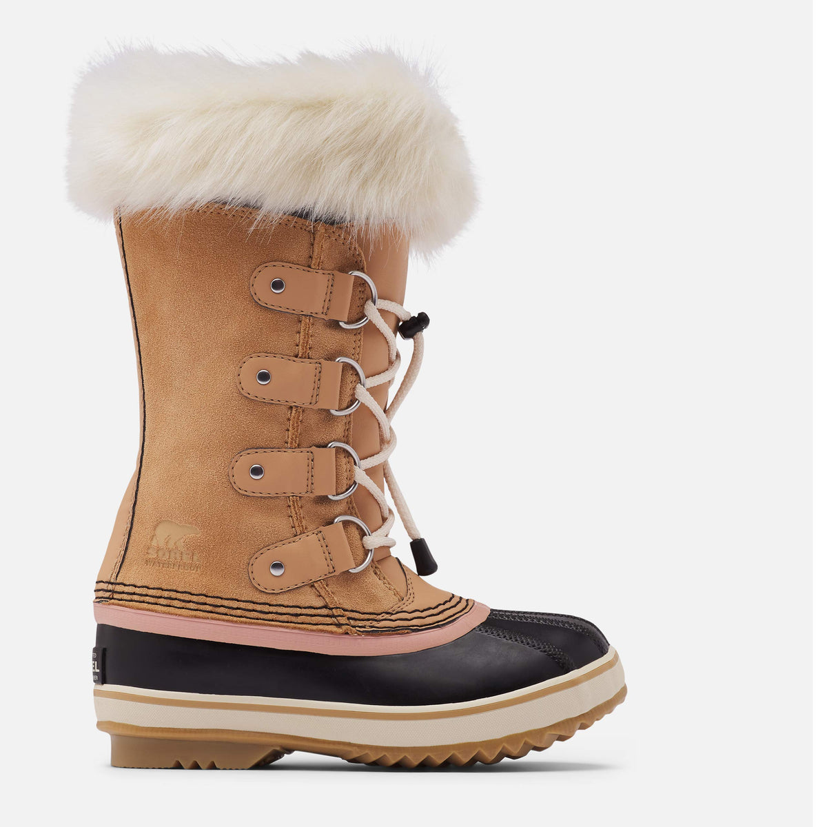 Sorel Joan of Arctic Boot - Girls' Honest Beige, 5.0