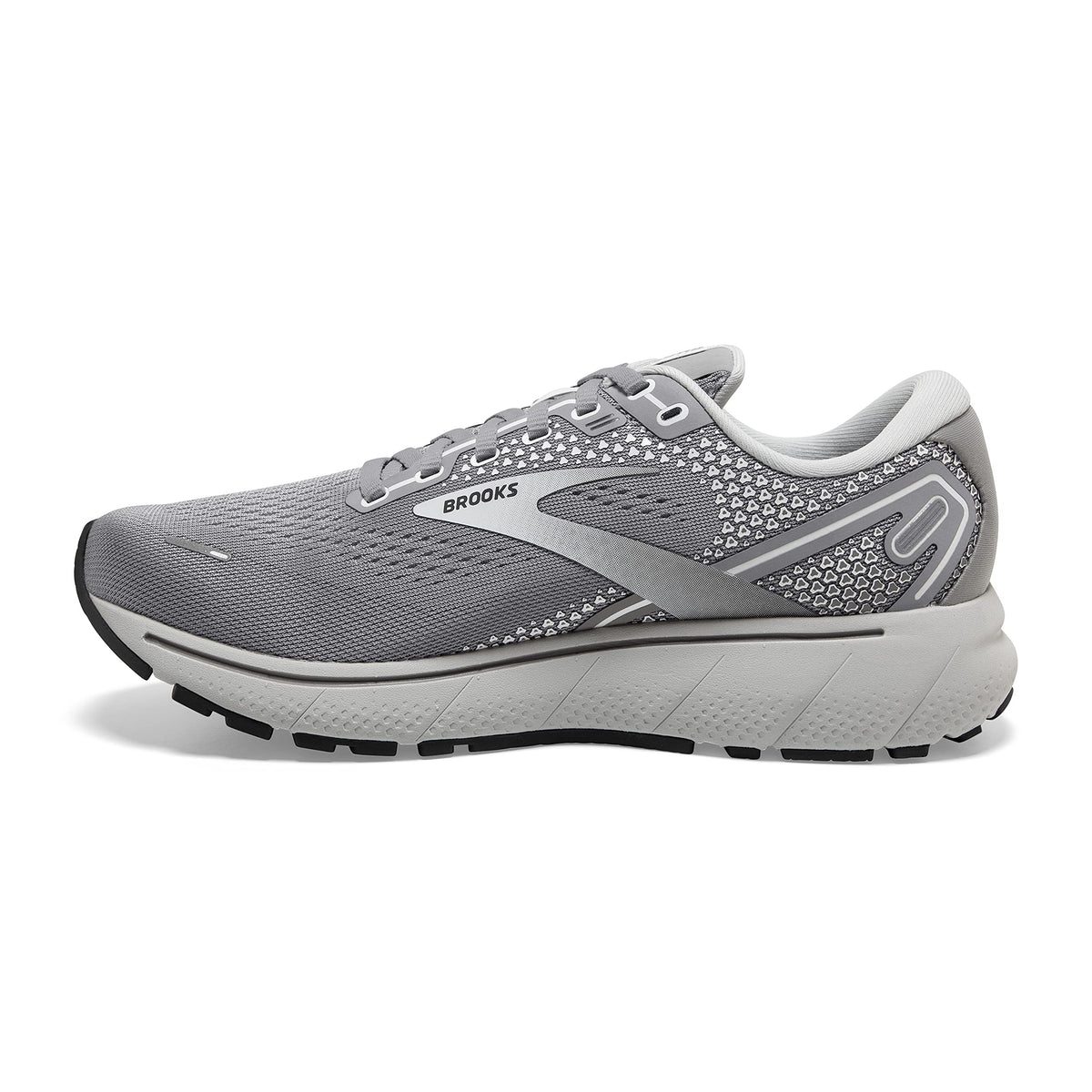 Brooks Women's Ghost 14 Neutral Running Shoe - Alloy/Primer Grey/Oyster - 5 Wide