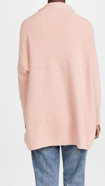Free People Women's Ottoman Slouchy Tunic, Dusty Pink, S