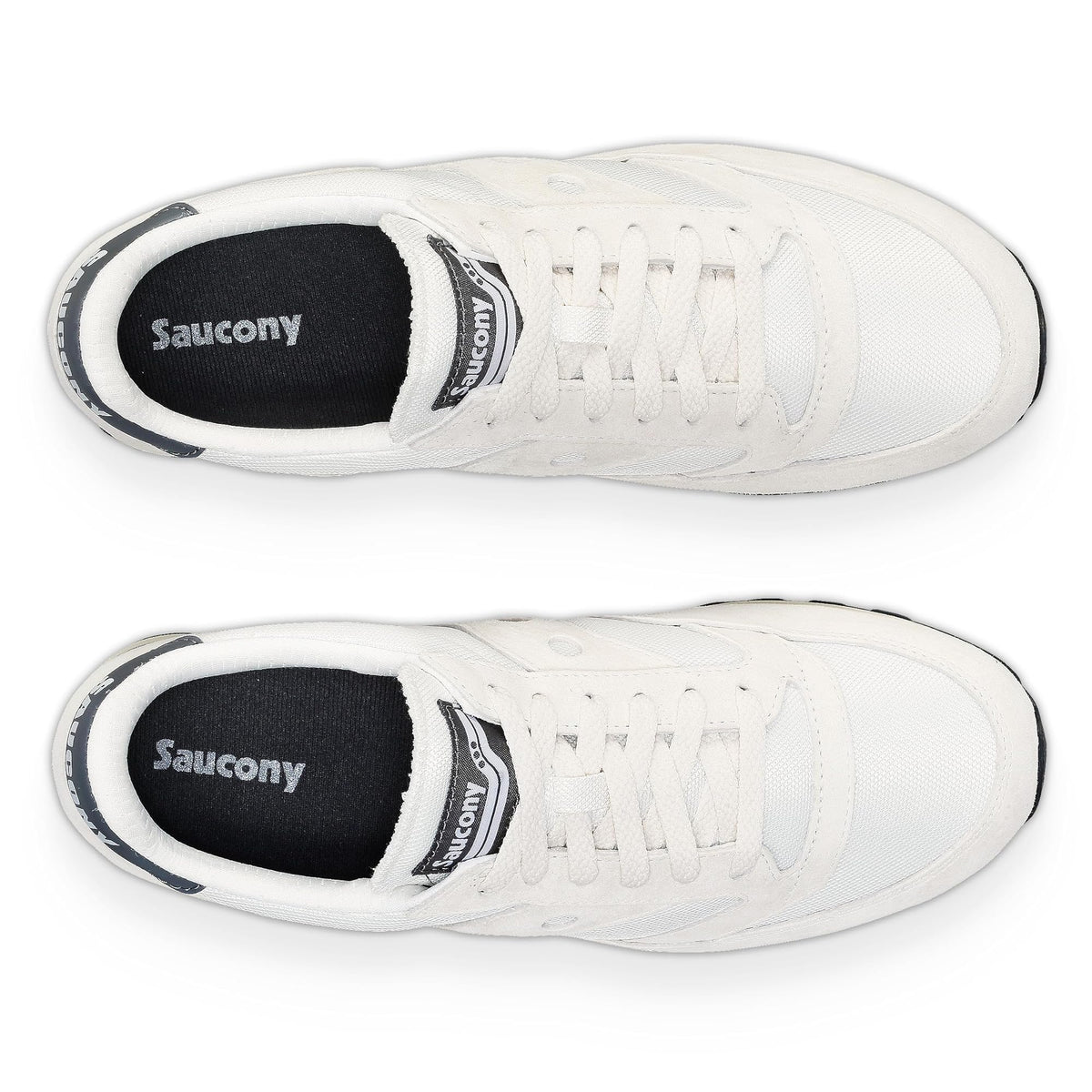 Saucony® Originals Jazz 81 Shoes for Men and Women – Wolverine Suede Upper – Cushioned Sockliner White/Gray Men's 9.5, Women's 11 Medium