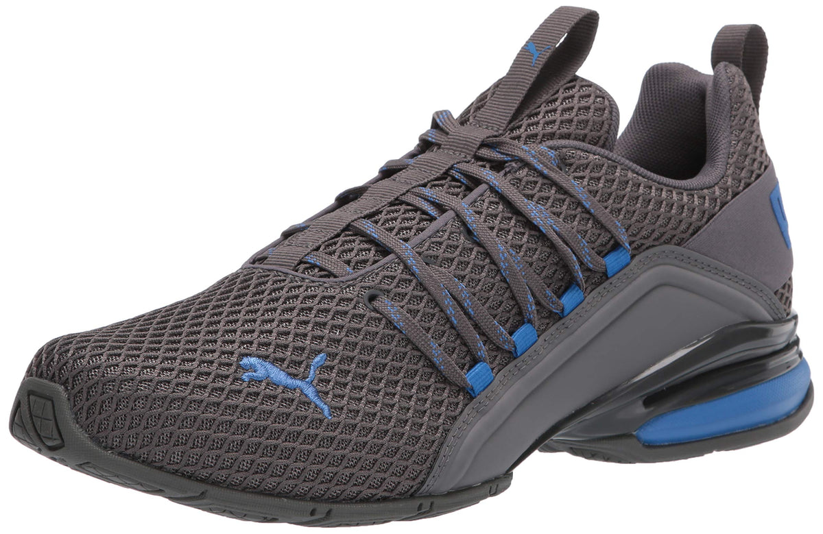 PUMA Mens Axelion Cross Trainer, CASTLEROCK-Palace Blue, 7.5