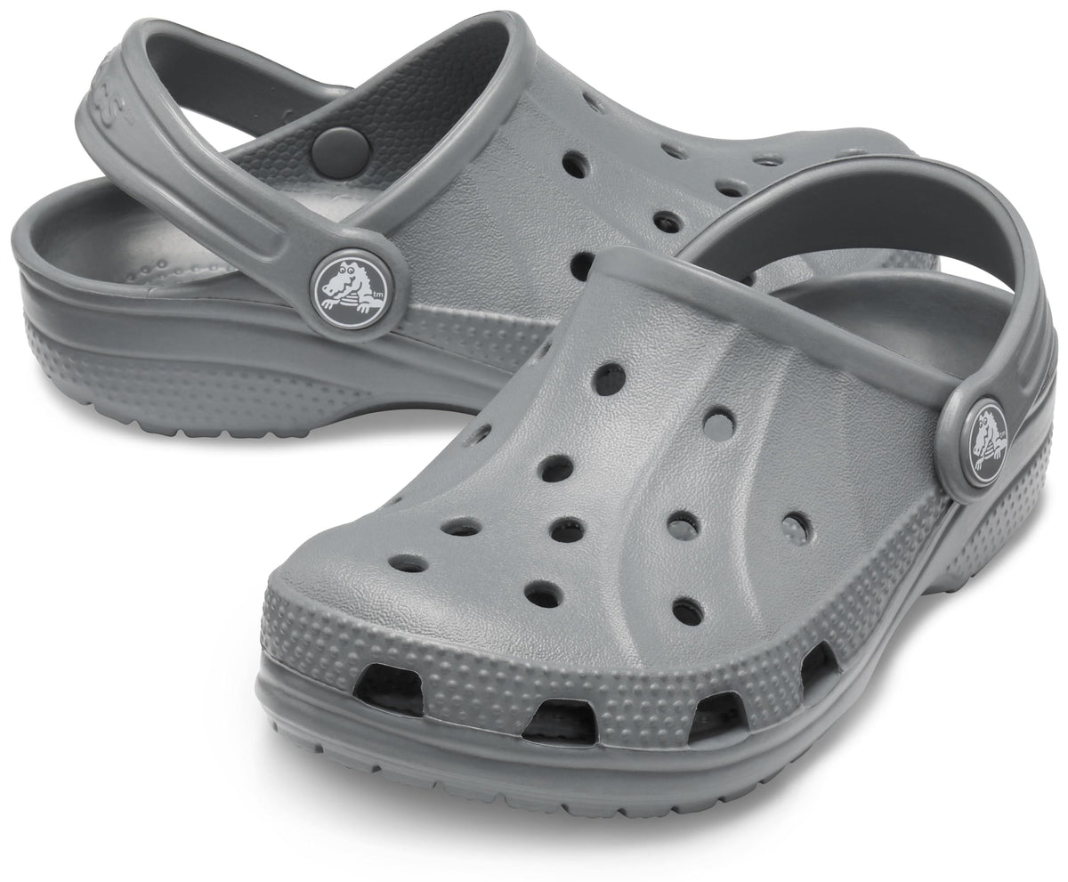 Crocs Ralen Clogs, Charcoal, 1 US Unisex Little Kid