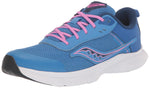 Saucony Axon 3 Sneaker, BLUELIGHT/Grape, 3 US Unisex Big Kid