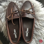 Minnetonka Women's Classic Driving Moccasin,Dark Brown Lariat,10 M US