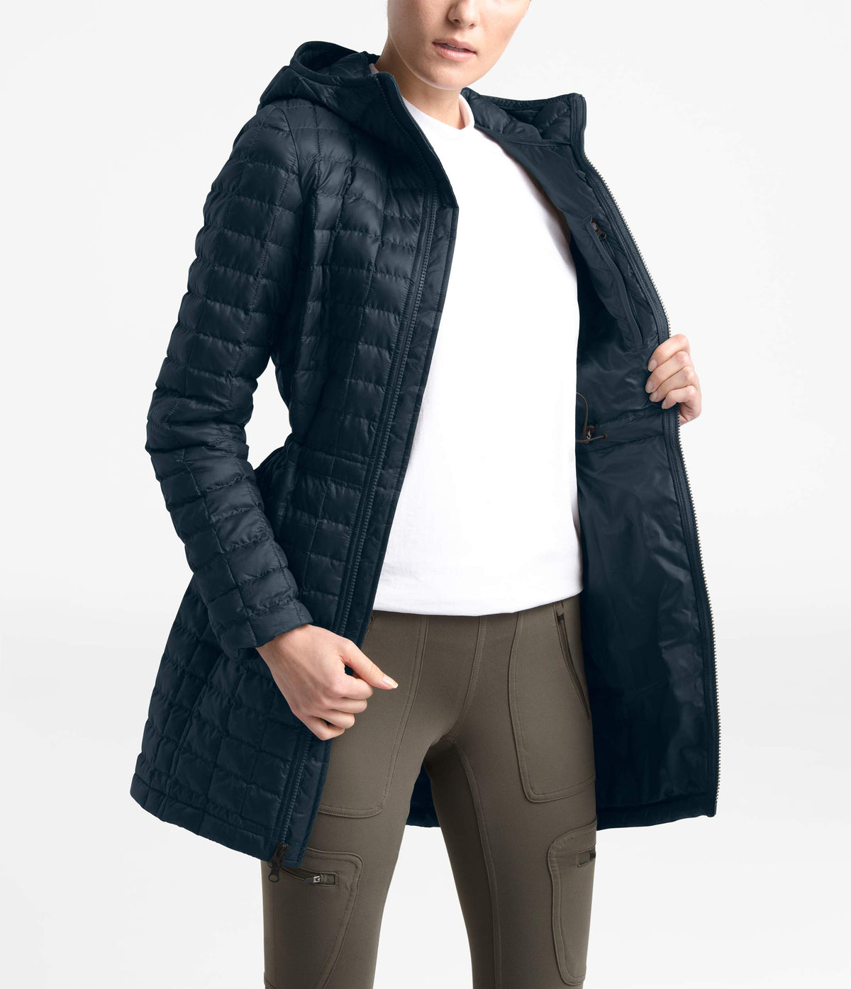 THE NORTH FACE Women's Thermoball Eco Parka, Urban Navy, 2XL