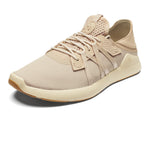 OLUKAI Holo Men's Athleisure Sneaker, Lightweight, Breathable Mesh Slide Shoe, Drop Heel, All-Day Comfort & Support, Sand/Off White, 11.5