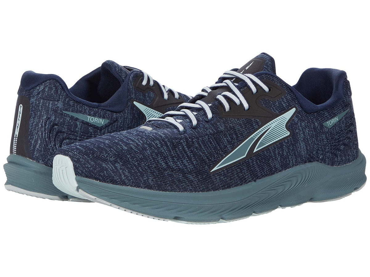ALTRA Women's Torin 5 Luxe Running Shoe, Navy, 6.5 Medium