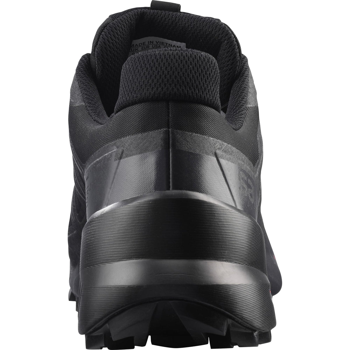 Salomon Women’s Speedcross 5 GTX, Waterproof Trail Running Shoes - Black/Black/Phantom - 10.5