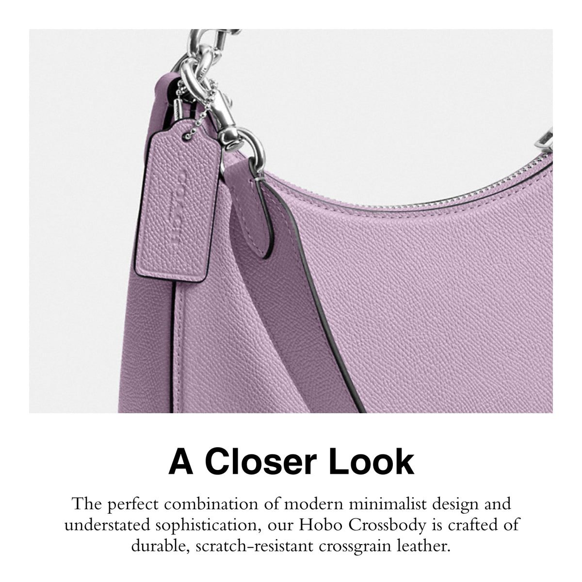Coach Hobo Crossbody, Soft Purple