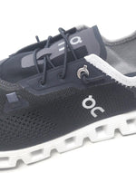 On Womens Cloud 5 Coast Textile Synthetic Black Shadow Trainers 11 US