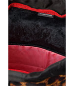 Herschel Supply Co. Little America Mid-Volume Leopard Black One Size