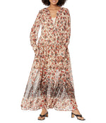 Free People Women's See It Through Dress X-Small Tea Combo