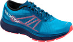 Salomon Sonic RA Running Shoes Hawaiian Surf/Medieval Blue/Coral Mens Sz 10