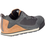 Merrell mens Burnt Rock Travel Suede Hiking Shoe, Granite, 9 US