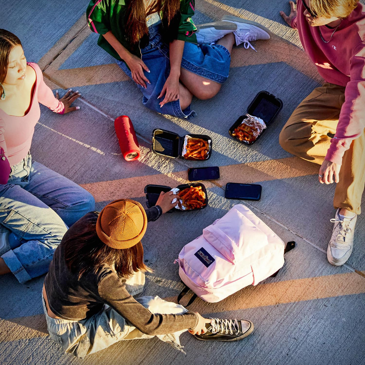 JanSport SuperBreak One Backpacks - Durable, Lightweight Bag with 1 Main Compartment, Front Utility Pocket with Built-in Organizer - Premium Backpack, Night Sky