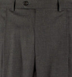 Ralph Lauren Men's Comfort Flex Pleated Cuffed Hem Dress Pants-G-36WX29L Grey